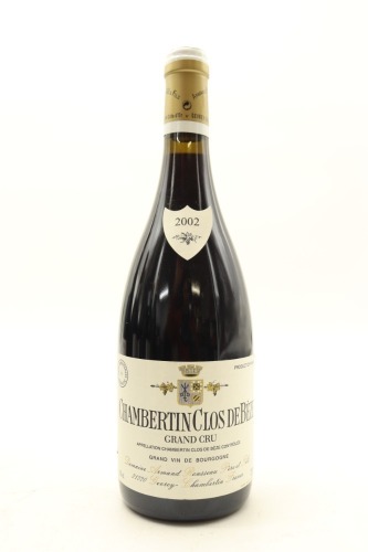(1) 2002 Domaine Armand Rousseau Pere et Fils Chambertin Clos-de-Beze Grand Cru, Cote de Nuits [JR19]
