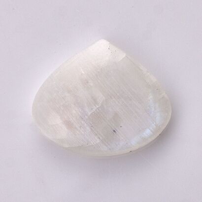 Loose, 13.6ct Wide Pear Cabochon Cut Moonstone