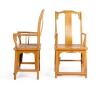 A Pair of Chinese Elm Chairs - 3