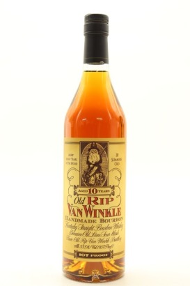 (1) Old Rip Van Winkle Handmade 10 Year Old Kentucky Straight Bourbon Whiskey, 53.5% ABV, 750ml