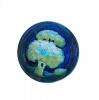William Moorcroft, Moonlit Blue Landscape Miniature Bowl, C.1925