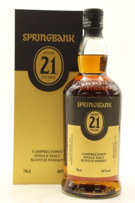 (1) Springbank 21 Year Old 2024 Release Single Malt Scotch Whisky, 46% ABV (GB)