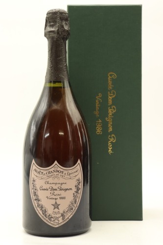 (1) 1986 Dom Perignon Rose, Champagne (GB)