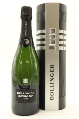 (1) 2002 Bollinger 'James Bond 007' Edition Brut Millesime, Champagne (GB)