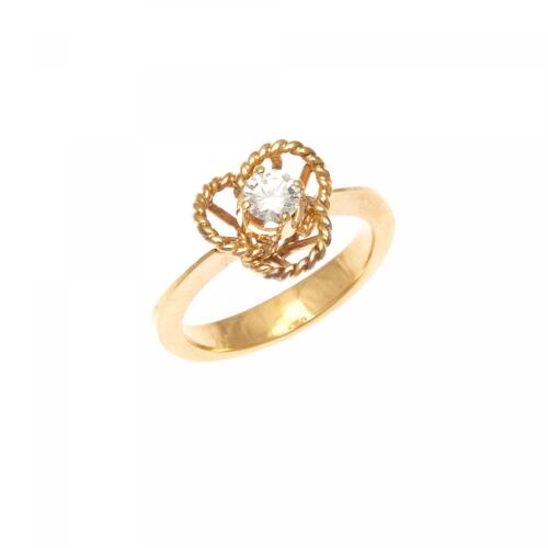 14ct Diamond Ring