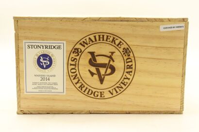 (12) 2014 Stonyridge Vineyard Larose, Waiheke Island (OWC)