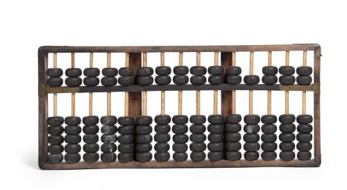 A Chinese Wooden Abacus