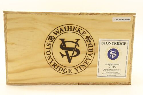 (12) 2015 Stonyridge Vineyard Larose, Waiheke Island (OWC)