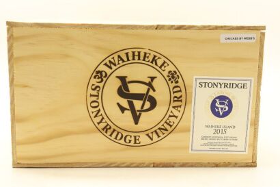 (12) 2015 Stonyridge Vineyard Larose, Waiheke Island (OWC)
