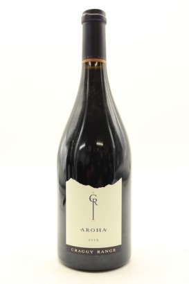 (1) 2015 Craggy Range Aroha Pinot Noir, Martinborough [JR17]