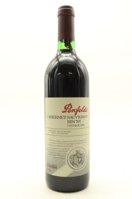 (1) 1998 Penfolds Bin 707 Cabernet Sauvignon, South Australia [JR16.5] [WE93] [JO97]