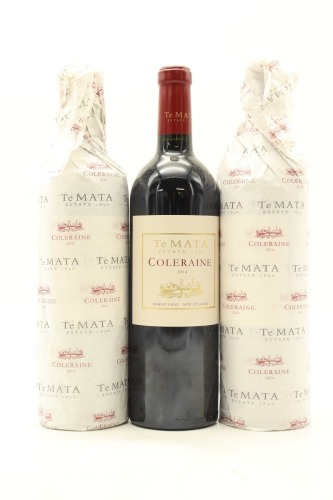 (3) 2014 Te Mata Estate Coleraine, Hawke's Bay [BC98]