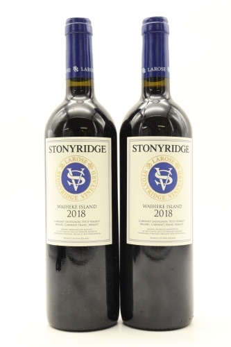(2) 2018 Stonyridge Vineyard Larose, Waiheke Island