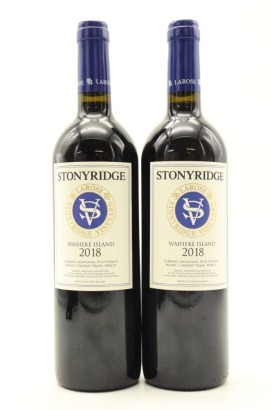 (2) 2018 Stonyridge Vineyard Larose, Waiheke Island