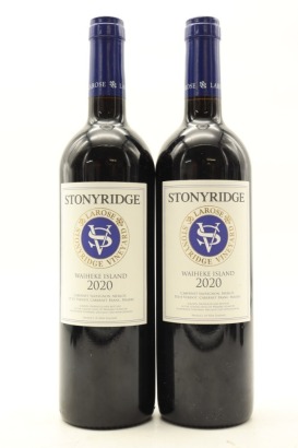 (2) 2020 Stonyridge Vineyard Larose, Waiheke Island