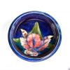 William Moorcroft, Small Orchid Blue Bowl, C.1930