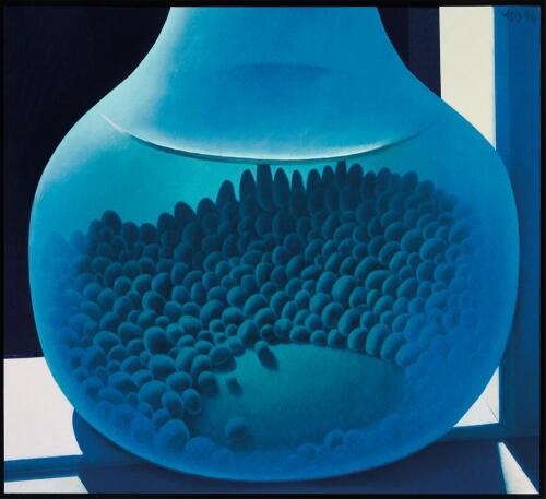 MICHAEL SMITHER Stones in a Blue Bottle