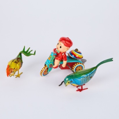 A Collection of Wind Up Toys