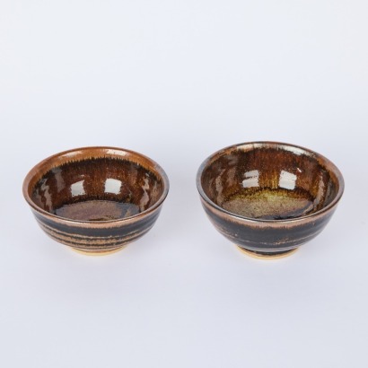 A Pair of Len Castle Cereal Bowls