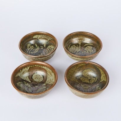 A Set of Four Len Castle Cereal Bowls