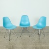 A Trio of DSR Chairs by Charles and Ray Eames for Herman Miller