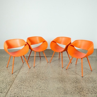 A Set of Four Little Perillo Chairs by Zuco