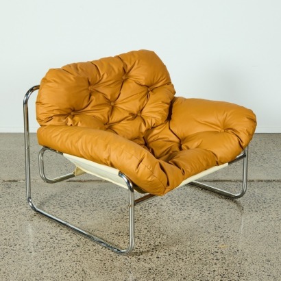 A Johan Bertil Haggstrom Style Lounge Chair