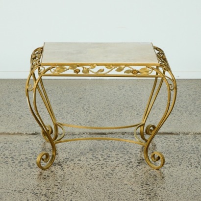A Wrought Garden Table