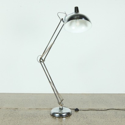 A Large Chrome Anglepoise Floor Lamp