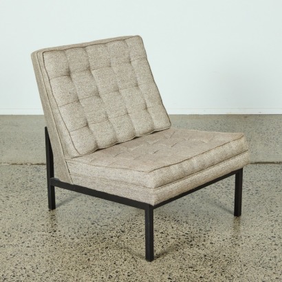 A Florence Knoll Style Armless Lounge Chair