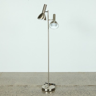 A Mid-Century Twin Light Floor Lamp