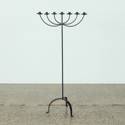 A Seven Tier Floor Candelabra