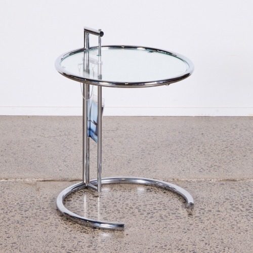 An Adjustable Table E 1027 by Eileen Gray for ClassiCon