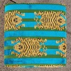 A Schumacher Kokhang Tiger Velvet Upholstered Ottoman - 3
