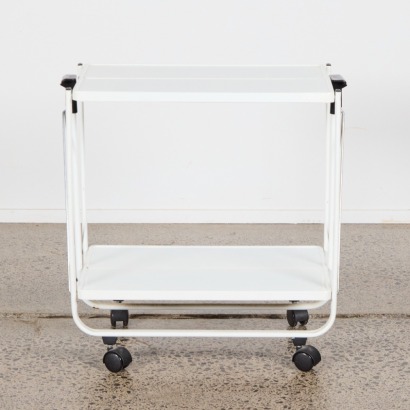 A Postmodern Metal Folding Trolley