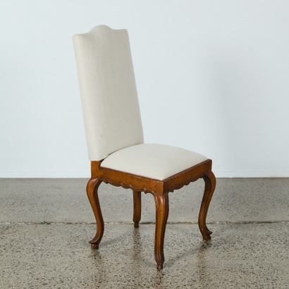 A French High Back Dining Chair c. 18th-Century