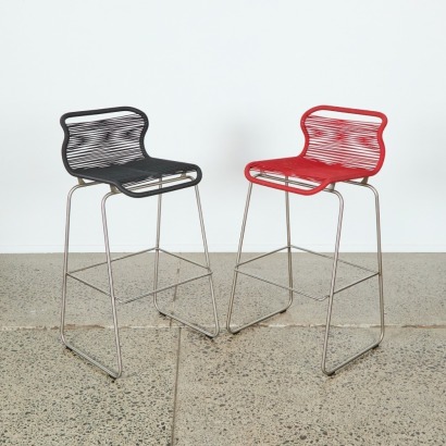 A Pair of One Stools by Verner Panton for Montana Mobler