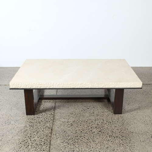 A Basiglio Limestone-Topped Cocktail Table for Alfonso Marina