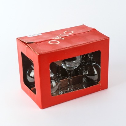 A Set of Ciao Wine Glasses