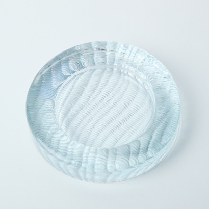 A Textured Glass Ashtray