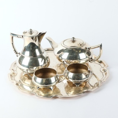 A Waterhouse EPNS Five Piece Set