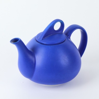 A Stunning Blue Teapot by Steiner Ceramics