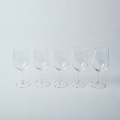 A Set of Five Riedel Magnum Glasses
