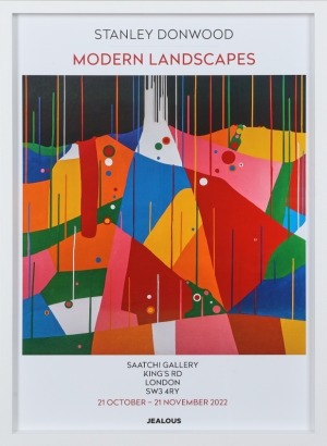 A Stanley Donwood Modern Landscapes at Satchi Gallery Poster