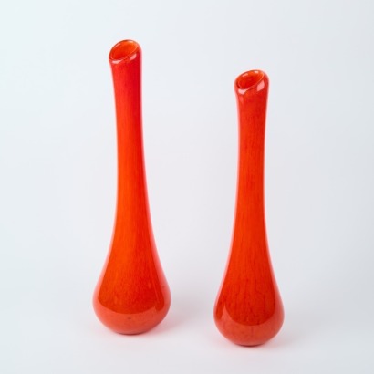 A Pair of Peter Viesaik Vases