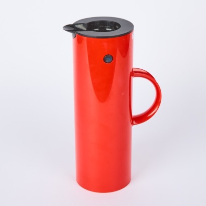 A Red EM77 Jug by Erik Magnussen for Stelton