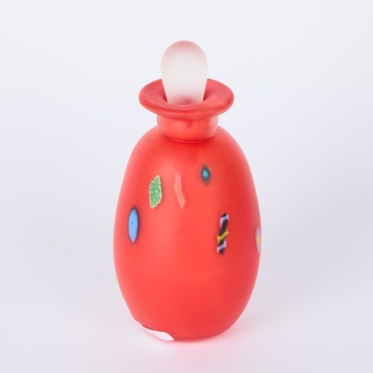 A Peter Viesnik Scent Art Glass Bottle, Signed and Dated