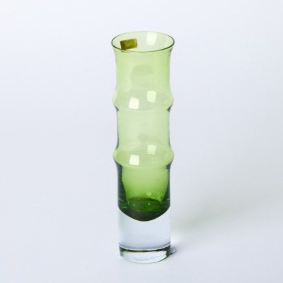 A Green Bud Vase by Bo Borostorm for Seda Sweden