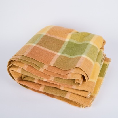 A Pair of Vintage New Zealand Woolen Blanket by Canterbury