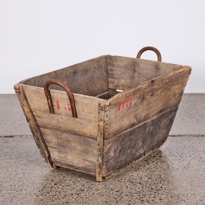 A Champagne Grape Harvesting Crate c. 1950s